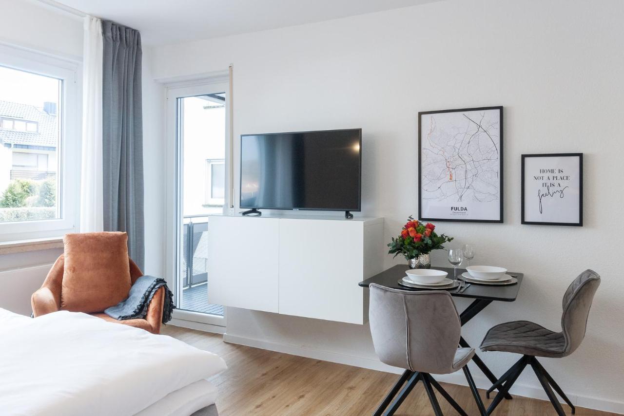 Modernes Apartment Liobablick Nr1 FeWo Fulda Petersberg Petersberg  Eksteriør billede
